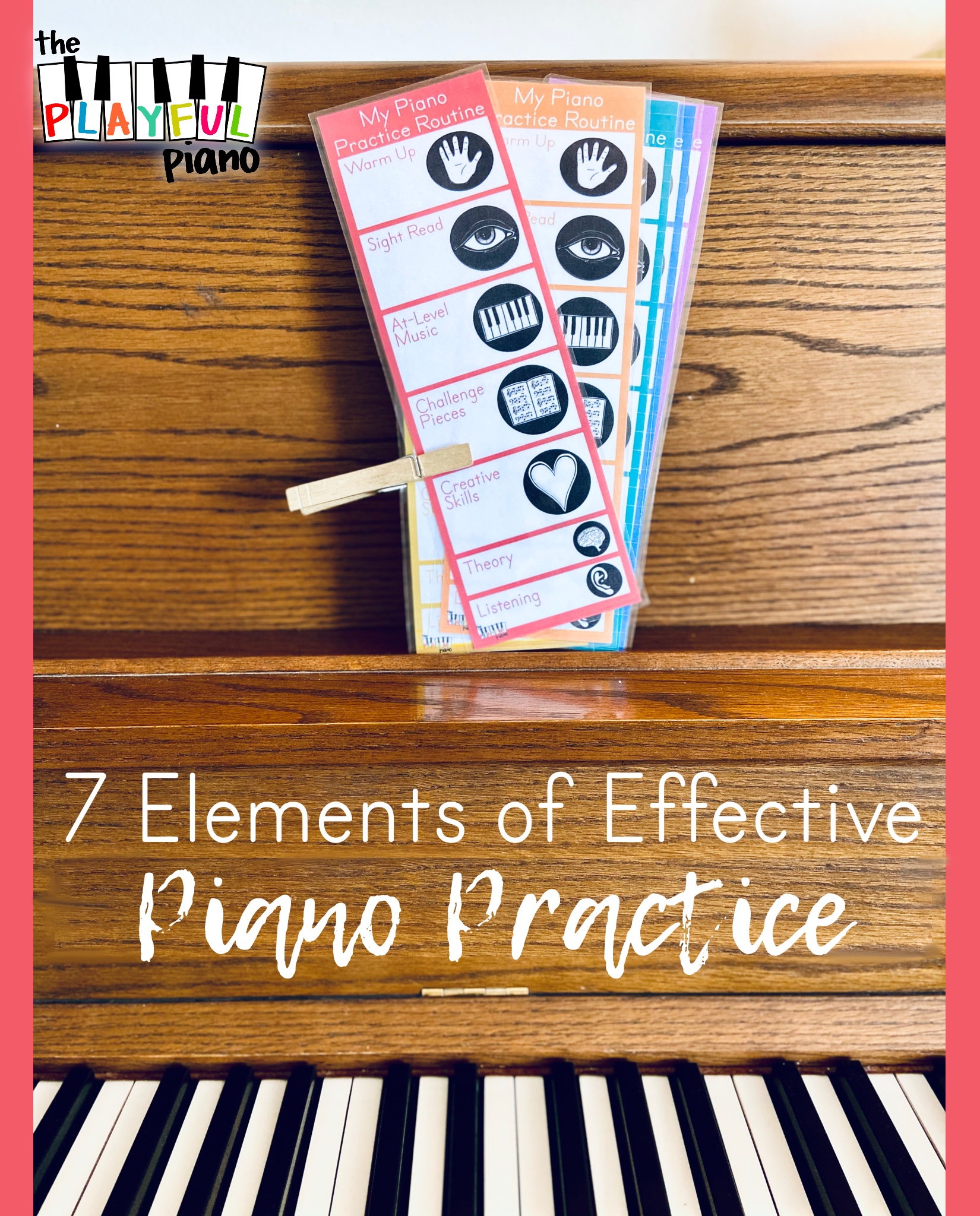 Anguila cráneo patrón 7 Elements of Effective Piano Practice – The Playful Piano
