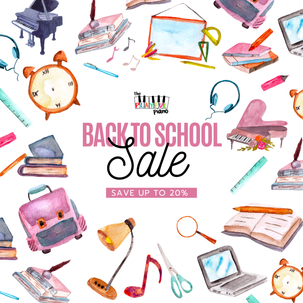 Back to School Sale!